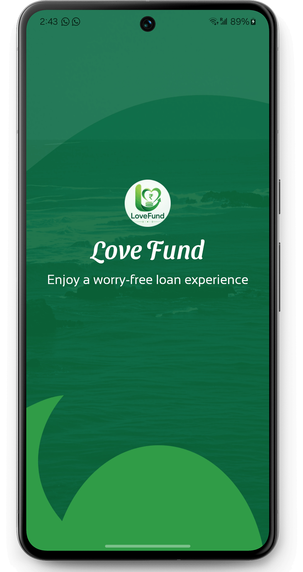 LoveFund App Screenshot 1